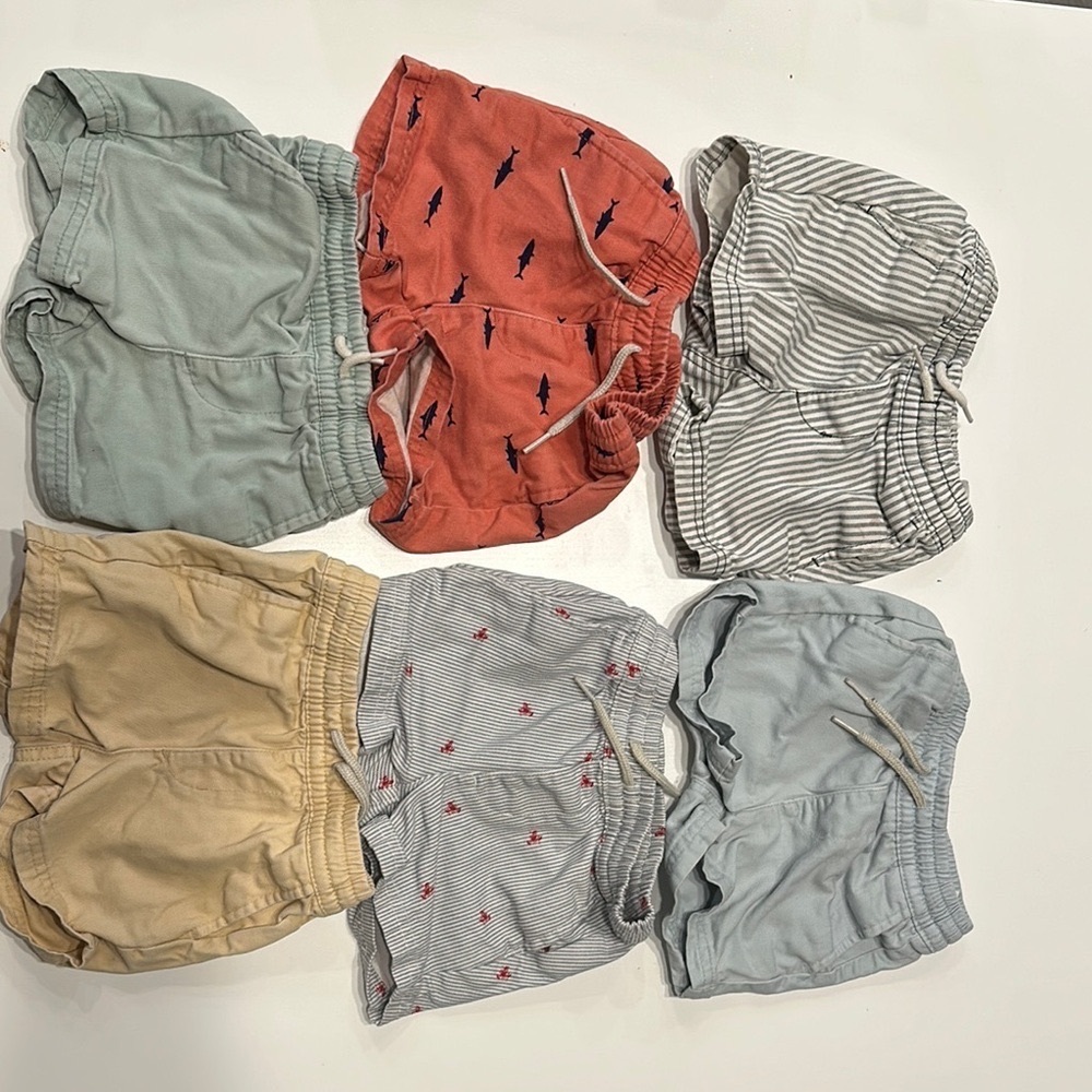 Kids Colorful Shorts Set